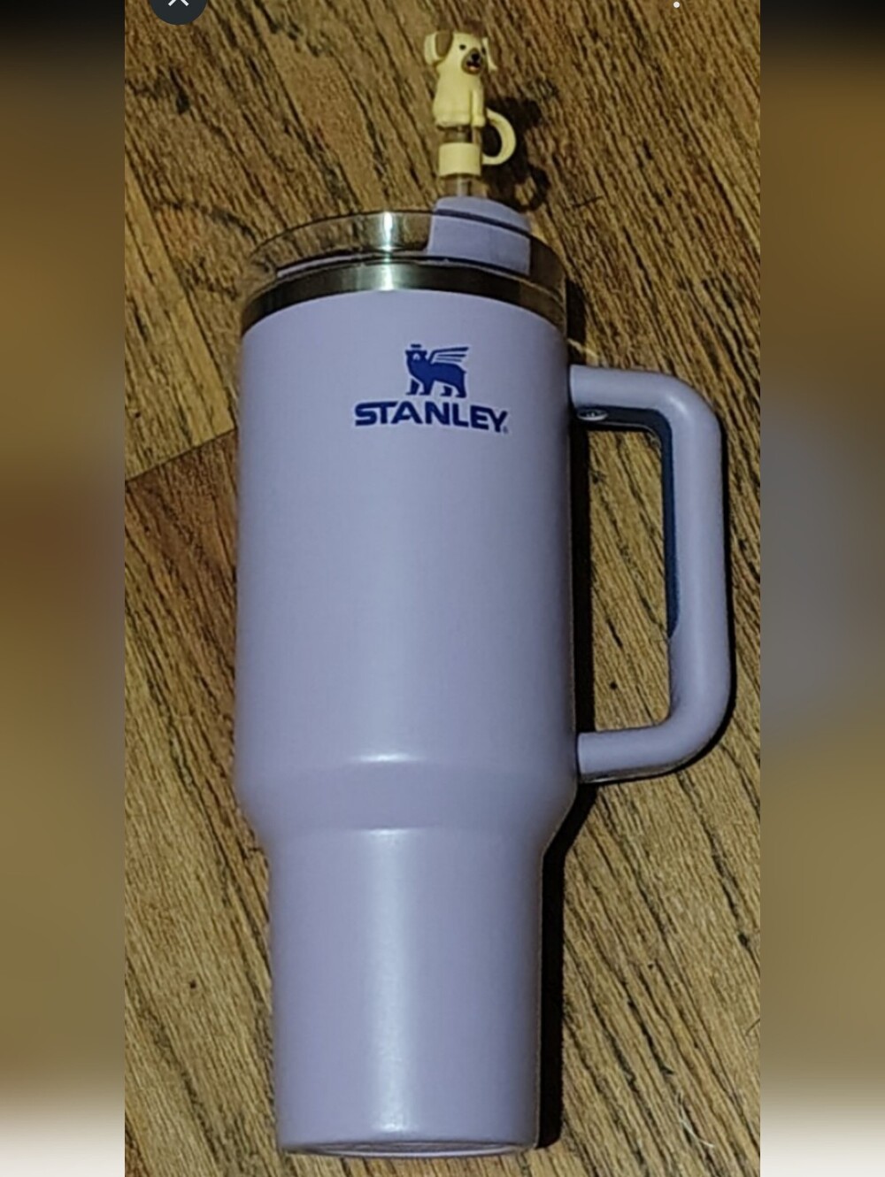 Stanley 40oz Adventure Quencher H2.0 Lavender Travel Mug with Handle and Straw